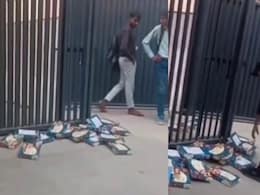 Diwali Gift Video : सोनपापडी vs बोनस: गिफ्ट पाहून कामगारांनी काय केले? व्हायरल व्हिडिओमुळे खळबळ