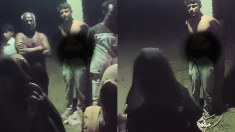 Neemuch: खंबे से बांधकर युवक की पिटाई, नीमच के लसुड़िया आंतरी में दो समुदायों के बीच विवाद Neemuch: खंबे से बांधकर युवक की पिटाई, नीमच के लसुड़िया आंतरी में दो समुदायों के बीच विवाद
