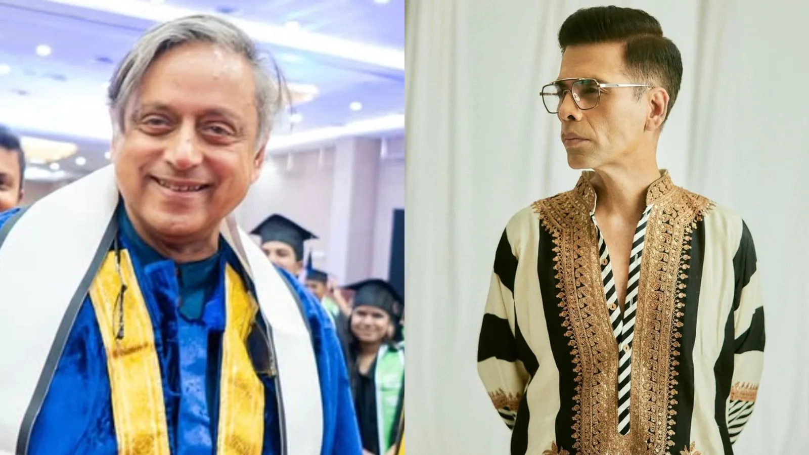 Shashi Tharoor's Boss Reply To Karan Johar Who Told A Contestant He "Looks Like" The MP