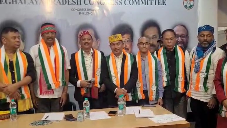 Trinamool's Meghalaya Vice-President, Mukul Sangma's Brother Rejoins Congress