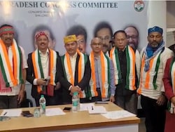Trinamool's Meghalaya Vice-President, Mukul Sangma's Brother Rejoins Congress