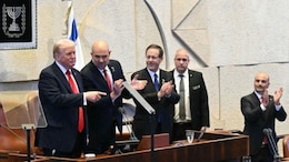 "I'm All About Stopping War": Trump In Israel Amid Cheers, Call for Nobel