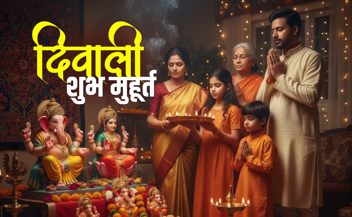 Diwali 2025 Puja Time: आज दिवाली पर गणेश-लक्ष्मी की पूजा का शुभ मुहूर्त क्या है? जानें सिर्फ एक क्लिक में