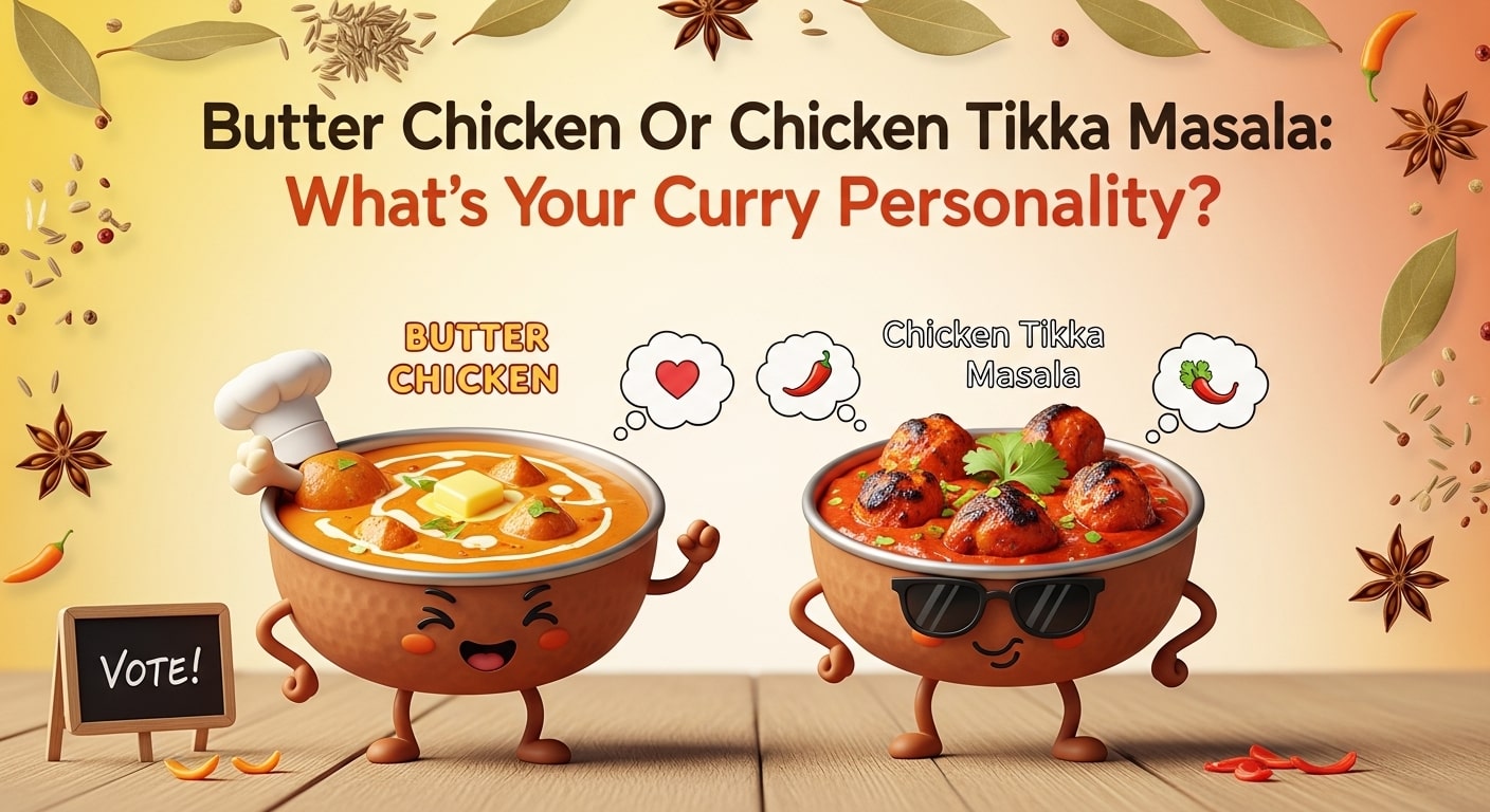 Butter Chicken Vs Chicken Tikka Masala: Why It Reveals Your Curry Personality