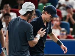 Defending Champion Jannik Sinner Out Of Shanghai Masters With Leg Injury Defending Champion Jannik Sinner Out Of Shanghai Masters With Leg Injury