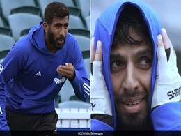 सीरीज की शुरुआत से पहले भारतीय खिलाड़ियों का हुआ 8 डिग्री वाला टेस्ट, 'रक्षा कवच' पहन कर उतरे खिलाड़ी सीरीज की शुरुआत से पहले भारतीय खिलाड़ियों का हुआ 8 डिग्री वाला टेस्ट, 'रक्षा कवच' पहन कर उतरे खिलाड़ी