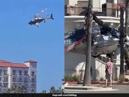 Video: Helicopter Spins In Air, Crashes Into Trees At California Beach, 5 Injured Video: Helicopter Spins In Air, Crashes Into Trees At California Beach, 5 Injured