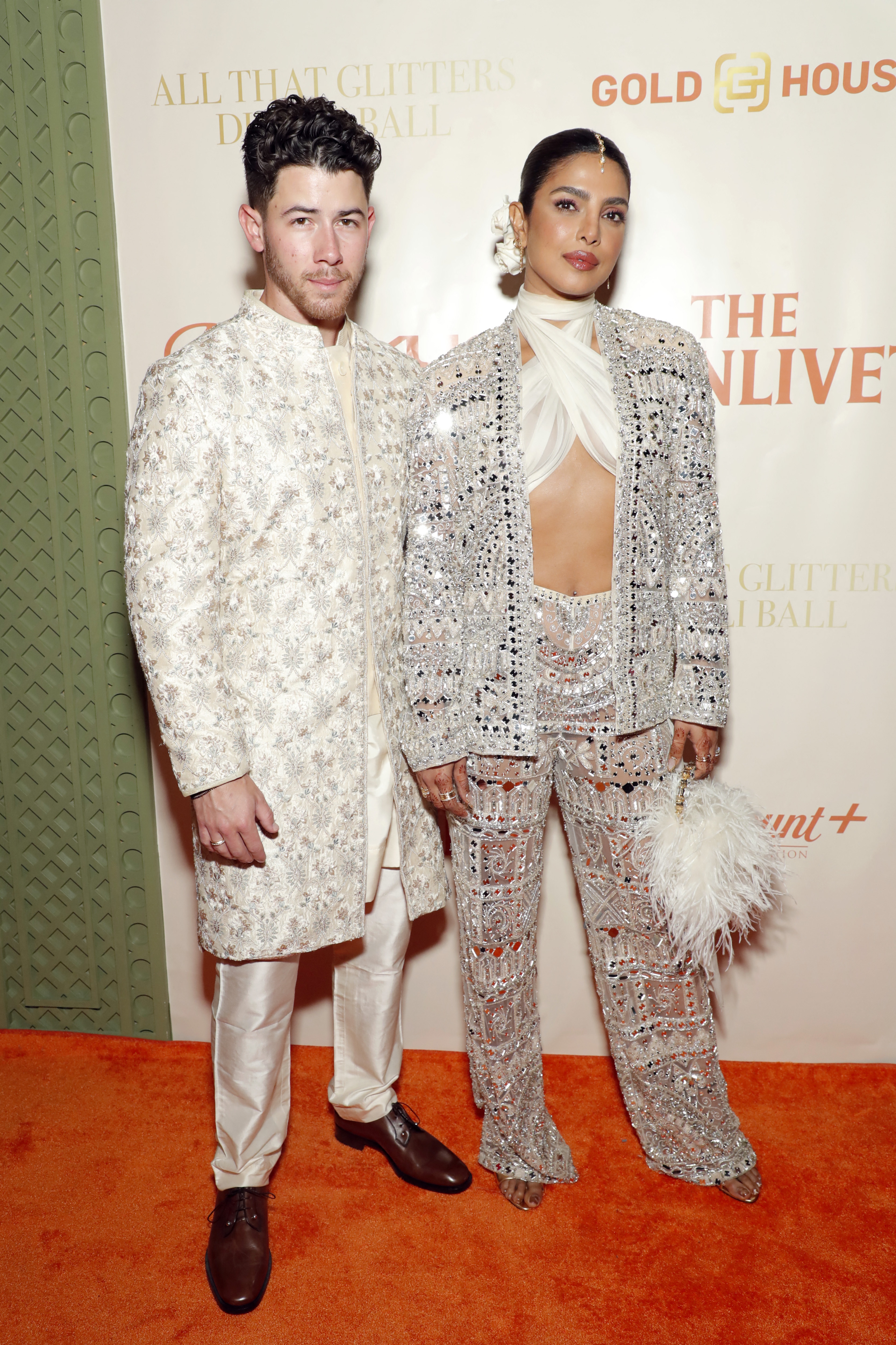 Priyanka Chopra Brings <i>Desi</i> Glam To A New York Diwali Party With Her Sarong-Style <i>Choli</i>