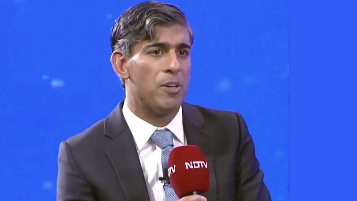 PM Or Professor? Rishi Sunak At NDTV World Summit On What Next For Him