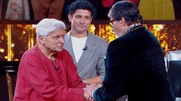<i>Kaun Banega Crorepati 17</i>: Amitabh Bachchan Recites Famous <i>Zanjeer</i> Dialogue, Javed-Farhan Akhtar Applaud Him