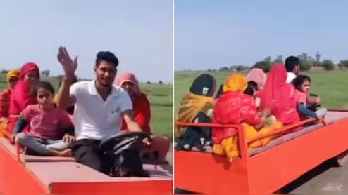 शख्स ने पलंग को ही बना डाला कार, देसी जुगाड़ देख आप भी कहेंगे- कहां से लाते हैं इतना दिमाग?