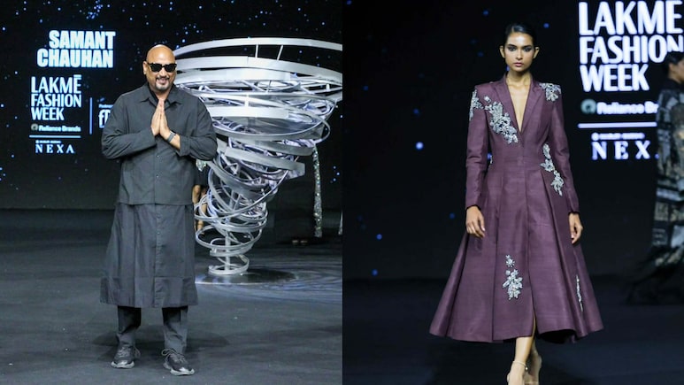 Samant Chauhan Explores The Cosmos With His Collection "First Breath" At Lakme Fashion Week