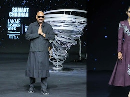 Samant Chauhan Explores The Cosmos With His Collection "First Breath" At Lakme Fashion Week Samant Chauhan Explores The Cosmos With His Collection "First Breath" At Lakme Fashion Week