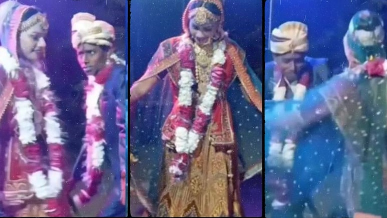 मेरे सैयां सुपरस्टार...पर दुल्हन का धमाकेदार डांस, अचानक हुई दूल्हे की एंट्री ने काटा बवाल मेरे सैयां सुपरस्टार...पर दुल्हन का धमाकेदार डांस, अचानक हुई दूल्हे की एंट्री ने काटा बवाल