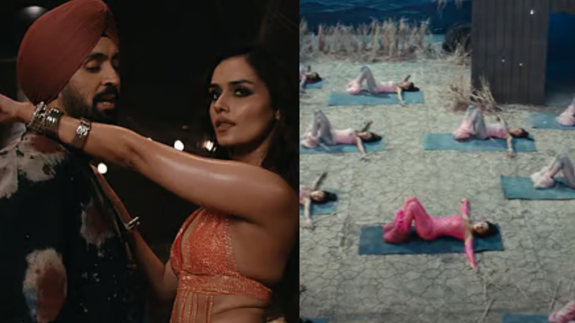 Manushi Chhillar Makes Yoga The New Glam In Diljit Dosanjh's <i>Kufar</i> Music Video