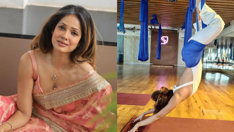 Vidya Malavade Performs Aerial Yoga Like a Pro: Heres Why You Should Try It Too Vidya Malavade Performs Aerial Yoga Like a Pro: Heres Why You Should Try It Too