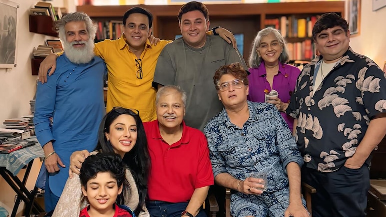 In Pics: Satish Shah's Last Reunion With The <i>Sarabhai Vs Sarabhai</i> Team