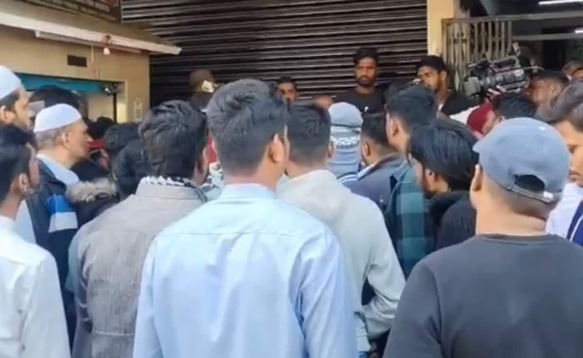 Distressed Relatives Rush To Hyderabad Travel Agency Office After Saudi Bus Crash