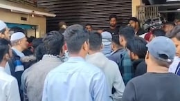 Distressed Relatives Rush To Hyderabad Travel Agency Office After Saudi Bus Crash