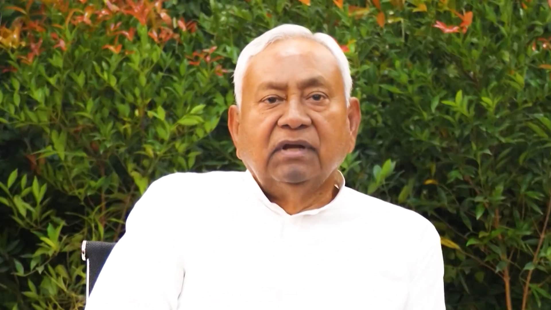 Watch: Nitish Kumar's Video Message Ahead Of Bihar Polls