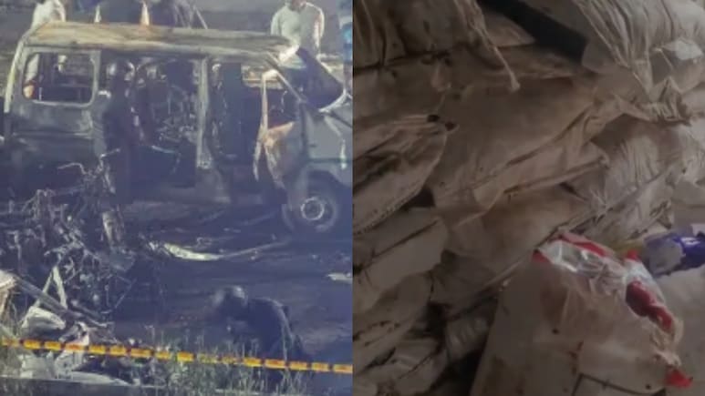 फरीदाबाद में 50 कट्टों में पैक था 'आतंक का सामान', देखें अमोनियम नाइट्रेट का Exclusive वीडियो