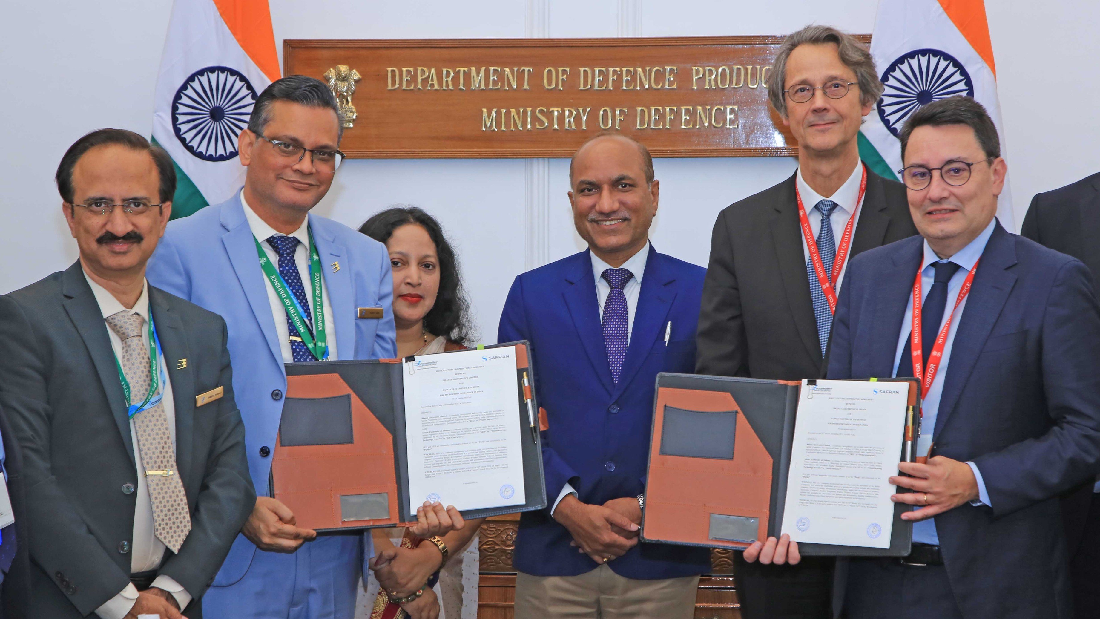 Bharat Electronics, France's Safran To Build HAMMER Air-To-Surface Missiles