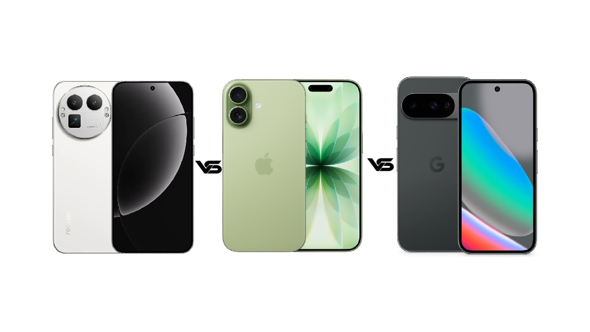 Realme GT 8 Pro vs iPhone 17 vs Google Pixel 10: तीन के बीच कंपेरिजन, देखें कौन है बेस्ट