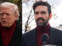 trump dressed like mamdani Calls Fascist Days After Cordial White House Meeting As Trump's Winter Look Goes Viral Edited Mamdani photo fuels Trump
