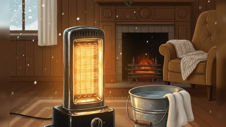 रूम हीटर के साथ क्यों रखी जाती है पानी की बाल्टी? जान लीजिए इसका सच