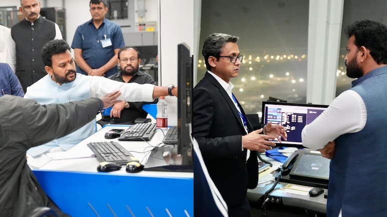 दिल्ली एयरपोर्ट पर तकनीकी खराबी के बाद एटीसी टावर पहुंचे नागरिक उड्डयन मंत्री, दिए कई निर्देश