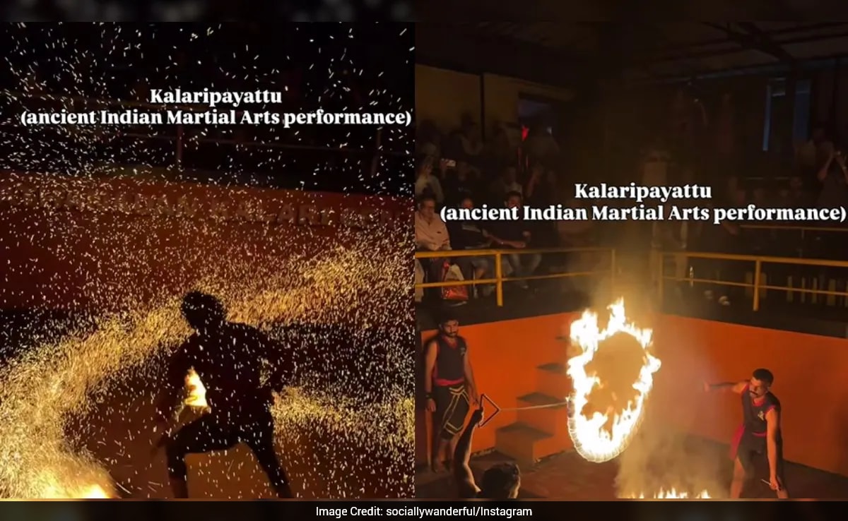 "Could Not Get Over It": UK Travel Vlogger Amazed By Keralas Ancient Martial Art Kalaripayattu