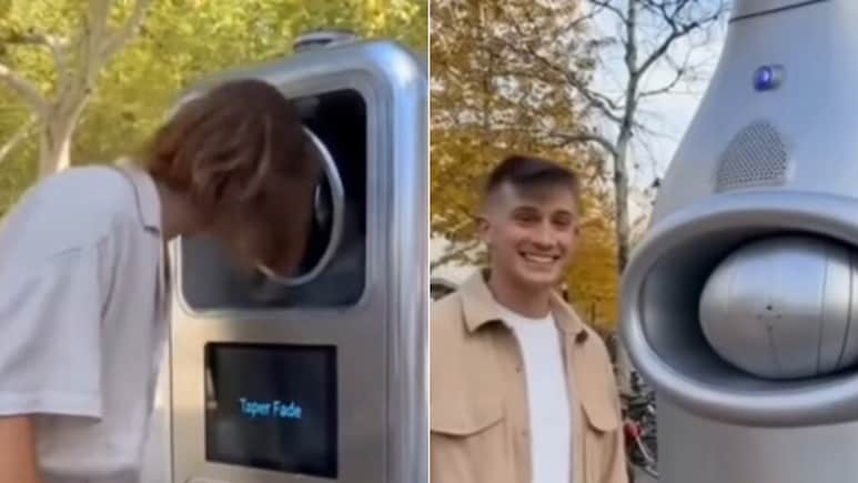 सच है या AI? मशीन के अंदर सिर डाला और कट गए बाल, Automatic Haircut Machine का सच कर देगा हैरान