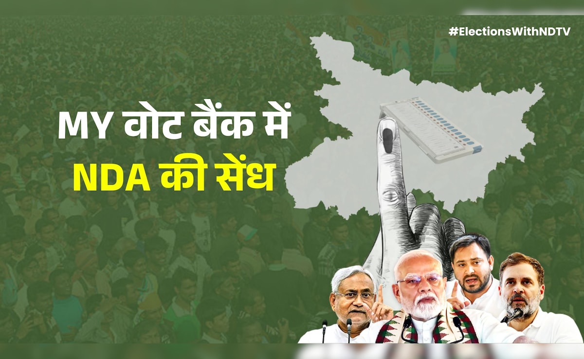 RJD का पुराना MY किला टूटा,  यादव-मुस्लिम सीटों पर भी एनडीए को शानदार कामयाबी