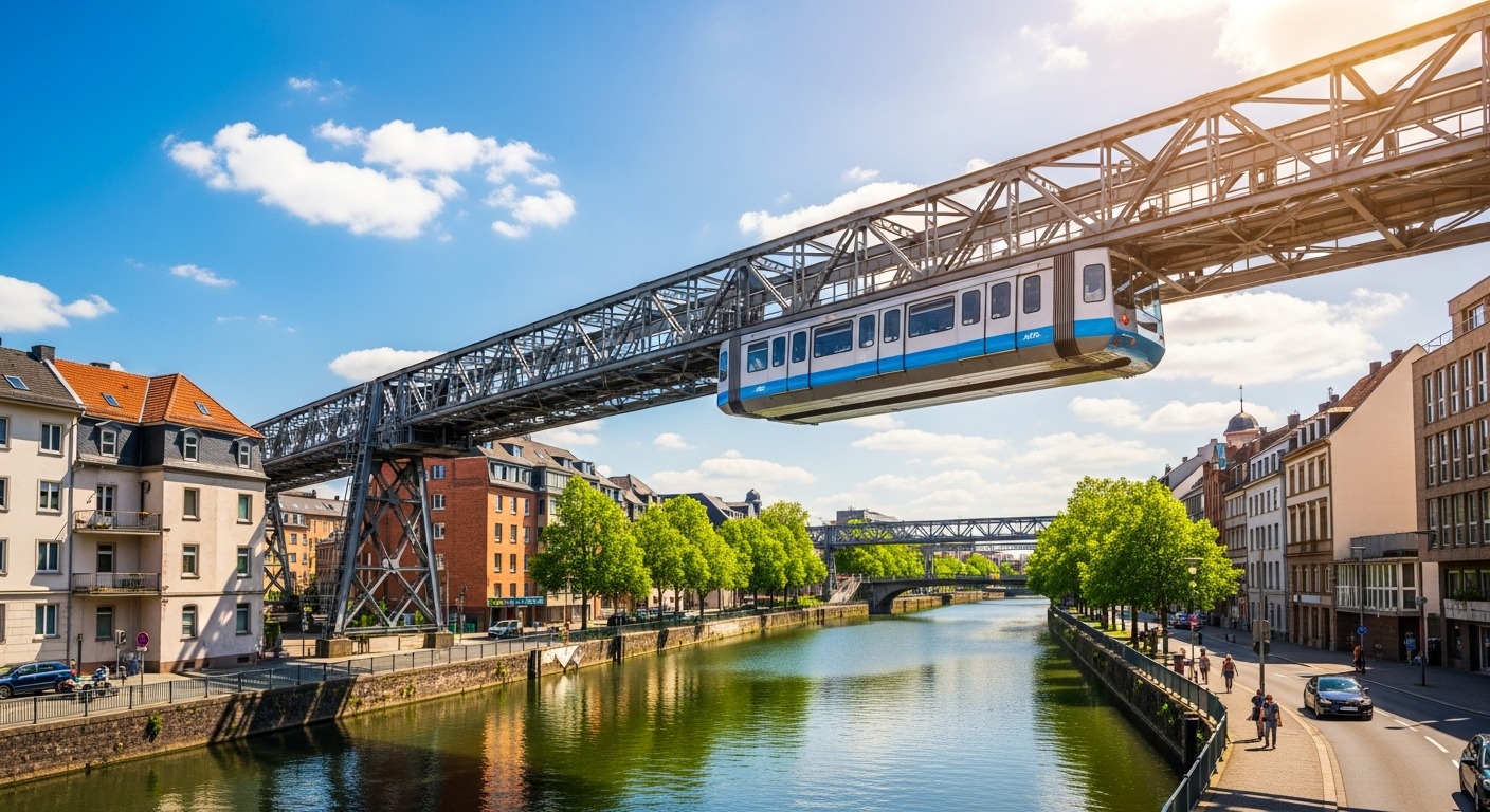 This Train Has Been Running Upside Down For 124 Years. Here's How It Works