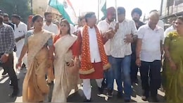 Video: Heated Exchange Between BJP MLA, Party Official During 'Unity March