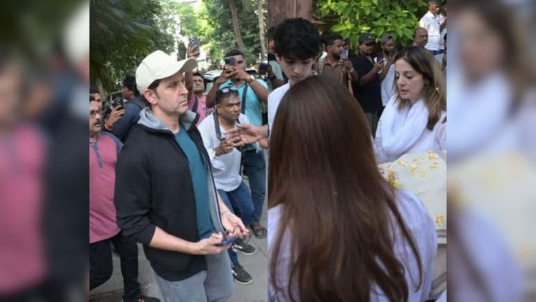 जरीन खान की अंतिम विदाई में उमड़ा बॉलीवुड, गर्लफ्रेंड के साथ पहुंचे ऋतिक, तो बेटी के साथ नजर आईं जया बच्चन