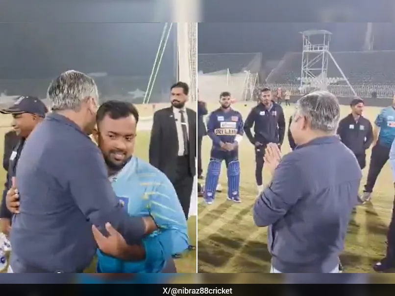 Mohsin Naqvi's 'Folded Hands Gesture' As Sri Lanka Players Save Pakistan From Embarrassment