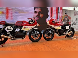 Royal Enfield Continental GT 750 Race Bike Showcased At Motoverse 2025