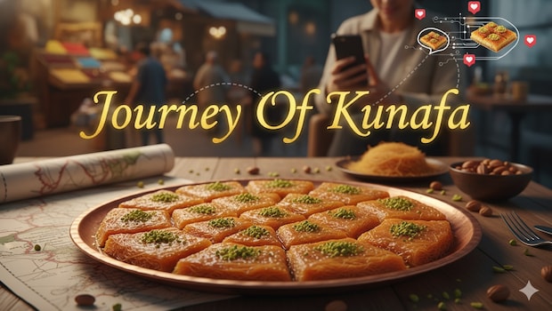 Journey Of Kunafa: The Viral Dessert That Conquered Our Hearts (And Instagram Feeds)