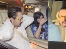 Aamir Khan And Girlfriend Gauri Spratt At Breach Candy Hospital To Visit Dharmendra