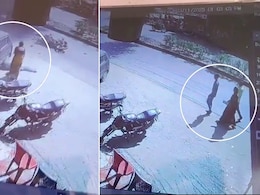 बाल-बाल बची जान... 14 लोगों को लील चुके डंपर से कैसे अपने प्राण छीन लाई महिला, देखें VIDEO