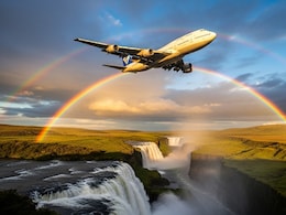 12 'Luckiest' Flight Routes In The World That Fly Over Rainbows, Study Reveals