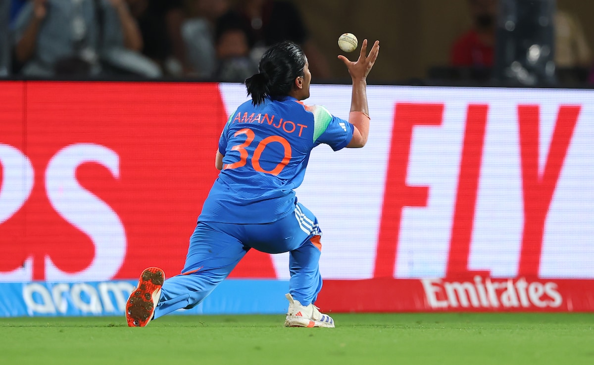 Amanjot Kaur Wins Best Fielder Medal After Indias 5-0 T20I Series Win Over Sri Lanka