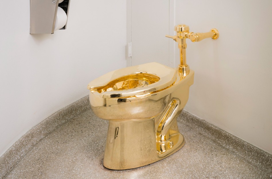 'America' Sells For Rs 1.21 Crore. It's A 101 Kg, 18-Karat Solid Gold Toilet