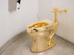 'America' Sells For Rs 1.21 Crore. It's A 101 Kg, 18-Karat Solid Gold Toilet