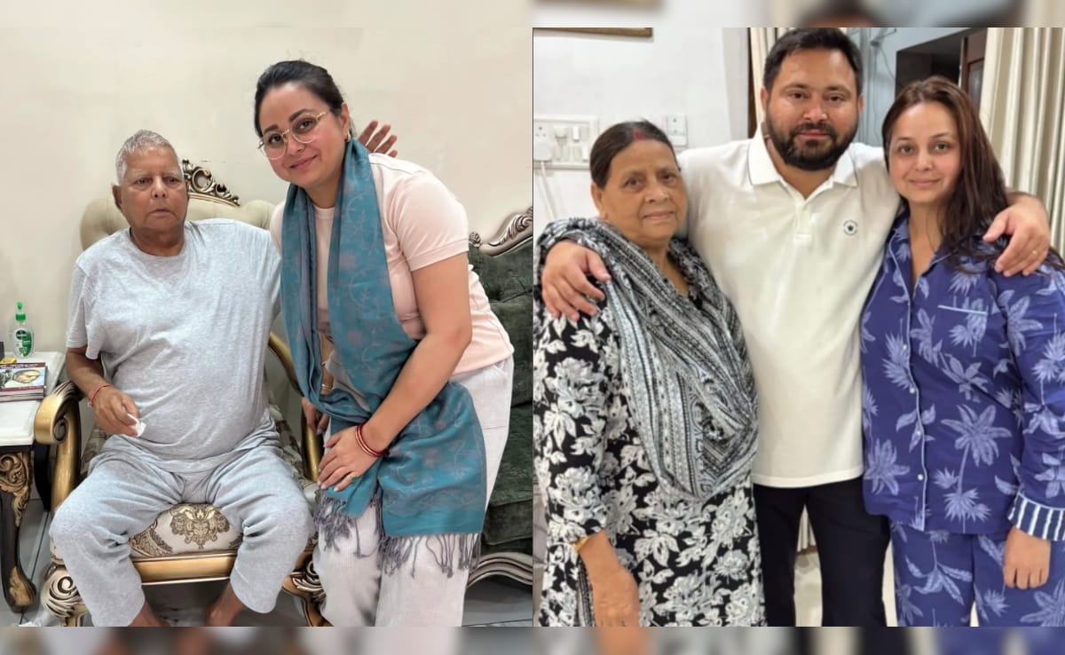 "Family Matter, Will Be Resolved": Lalu Yadav On Tejashwi-Rohini Fight