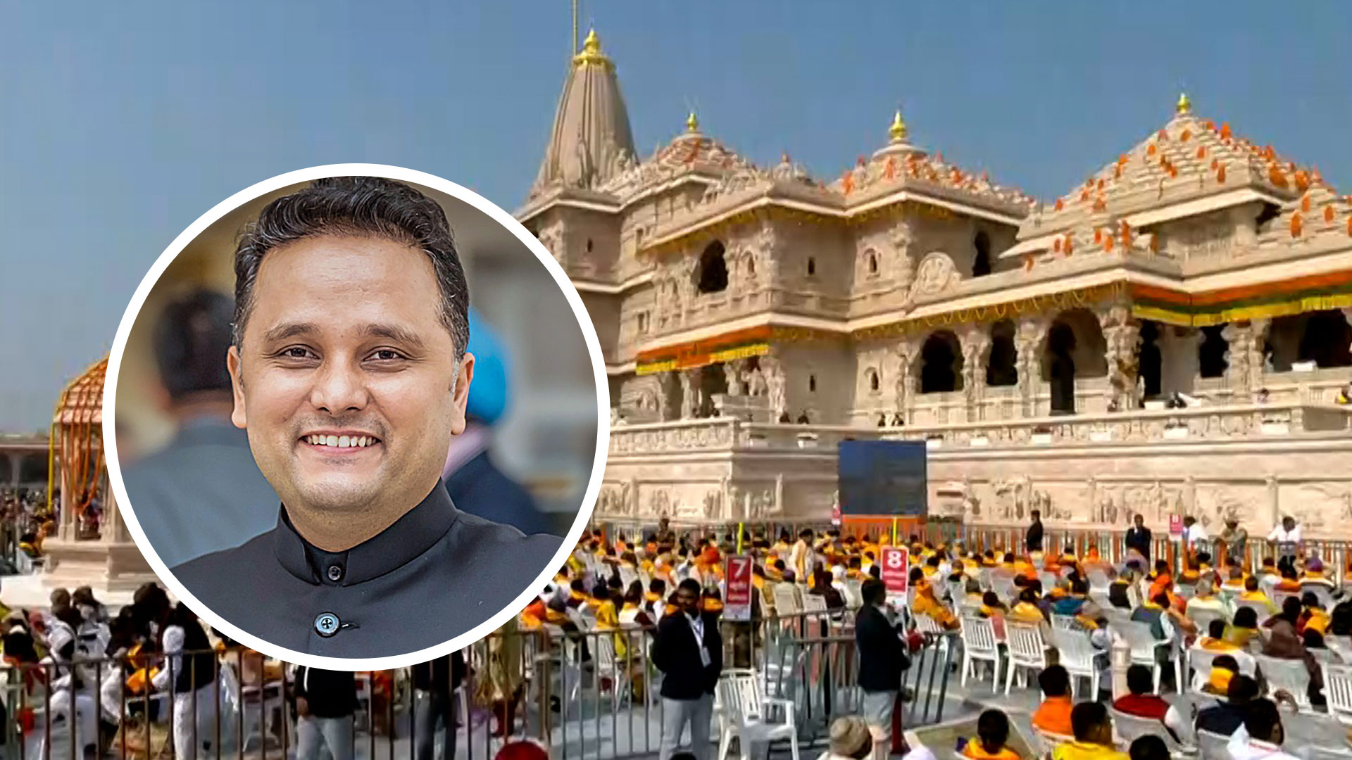 "Symbol Of India's Civilisational Renewal": Amish Tripathi On Ram Mandir Flag Hoisting