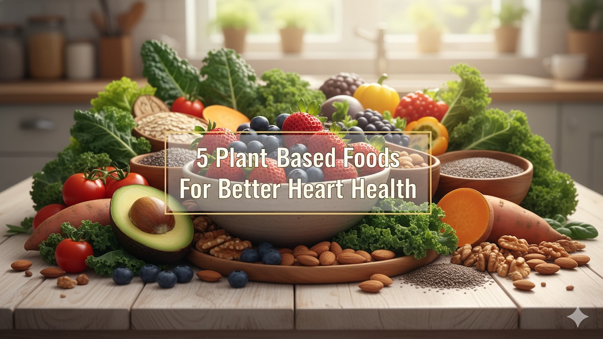 5 Plant-Based Foods For Better Heart Health