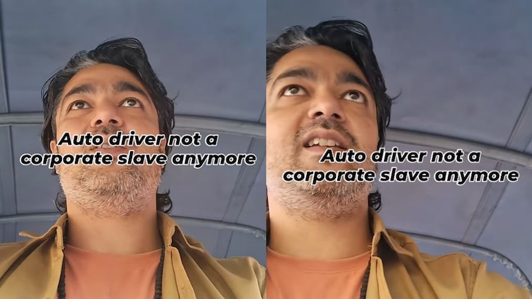 "Motivating Myself...": Bengaluru Man Leaves Corporate Job To Drive Auto, Sparks Debate