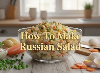How To Make Russian Salad At Home With Simple Ingredients